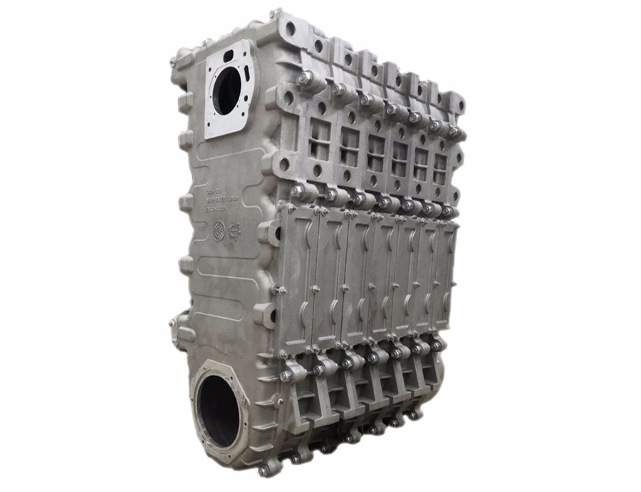 全預混鍋爐硅鑄鋁換熱器